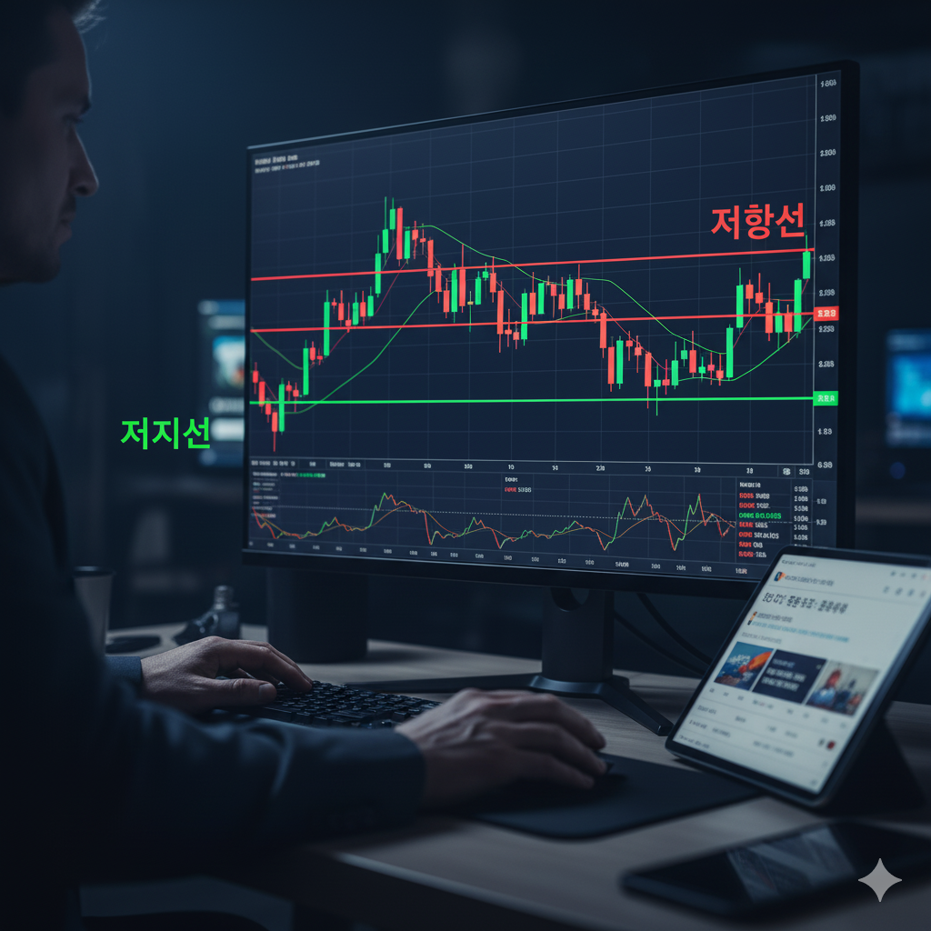 지지선과 저항선 주가 움직임의 핵심 원리