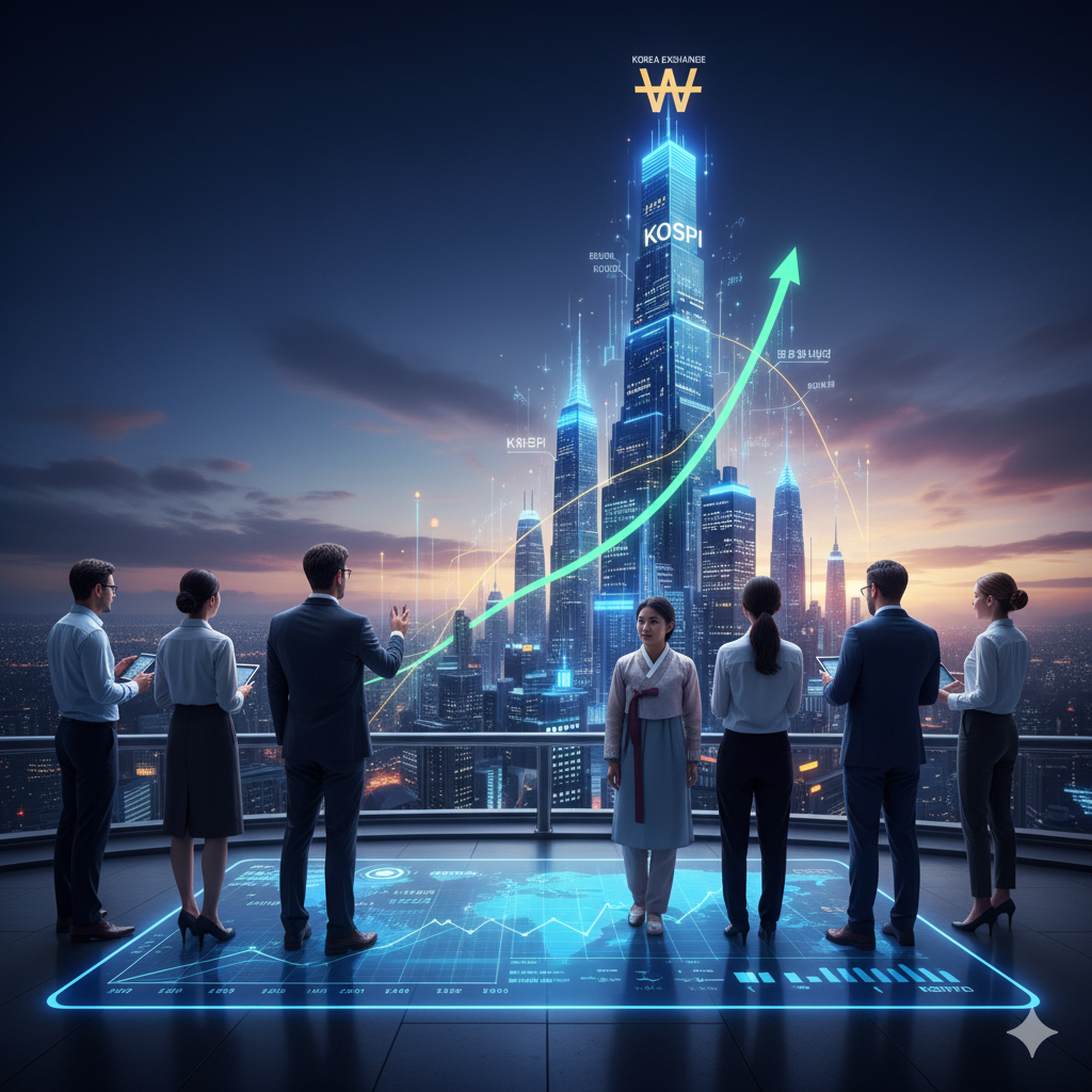 증시를 바라보는 투자자들