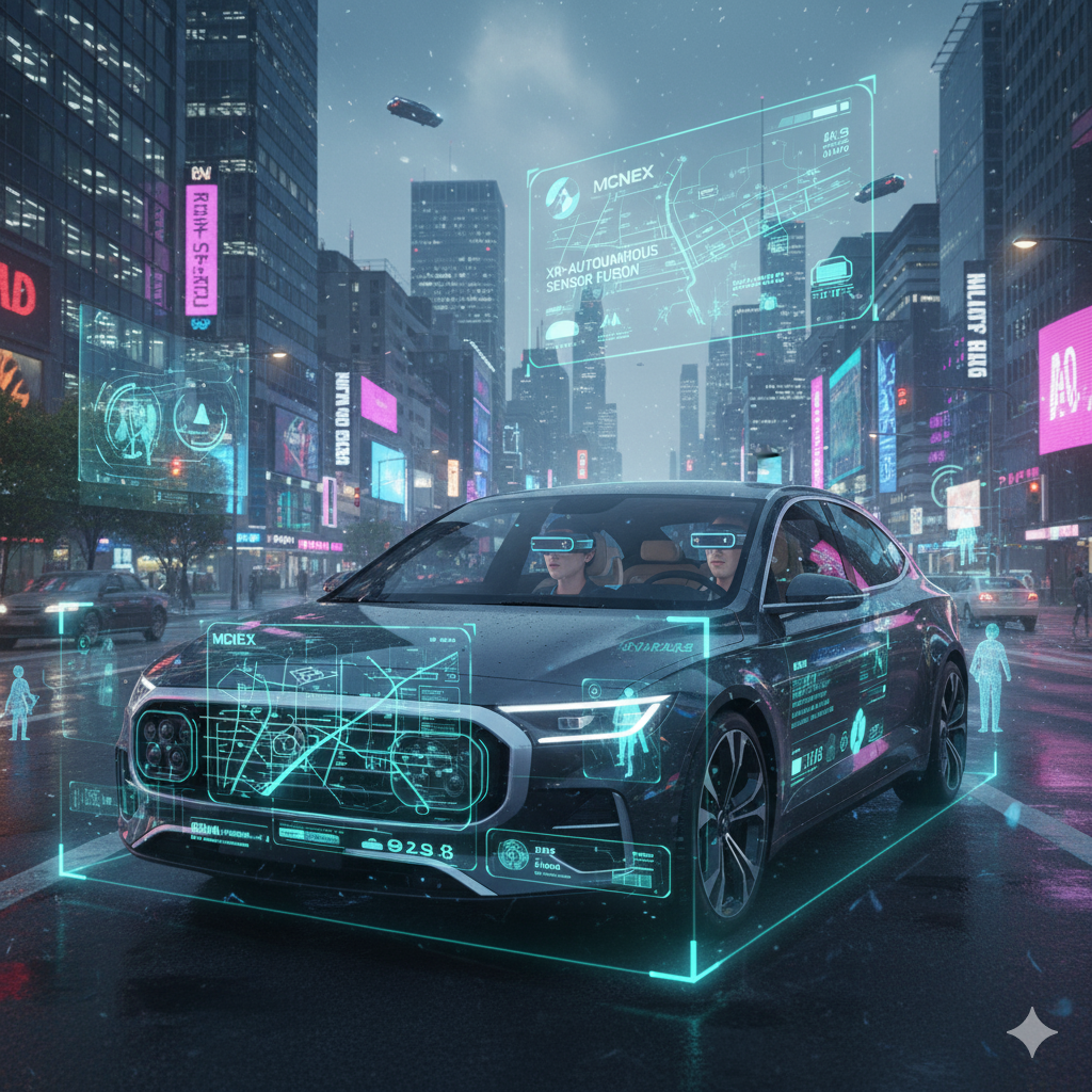 XR과 자율주행 센서 이미지