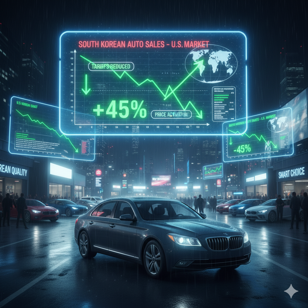 한국차의 경쟁력이 높아진 모습