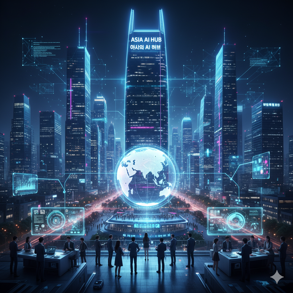 한국이 아시아 AI 허브로 성장하는 미래의 모습