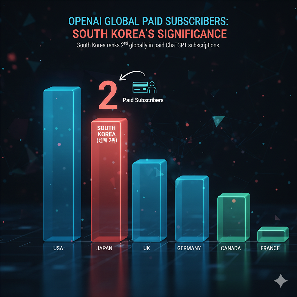 오픈AI 한국 유료구독자