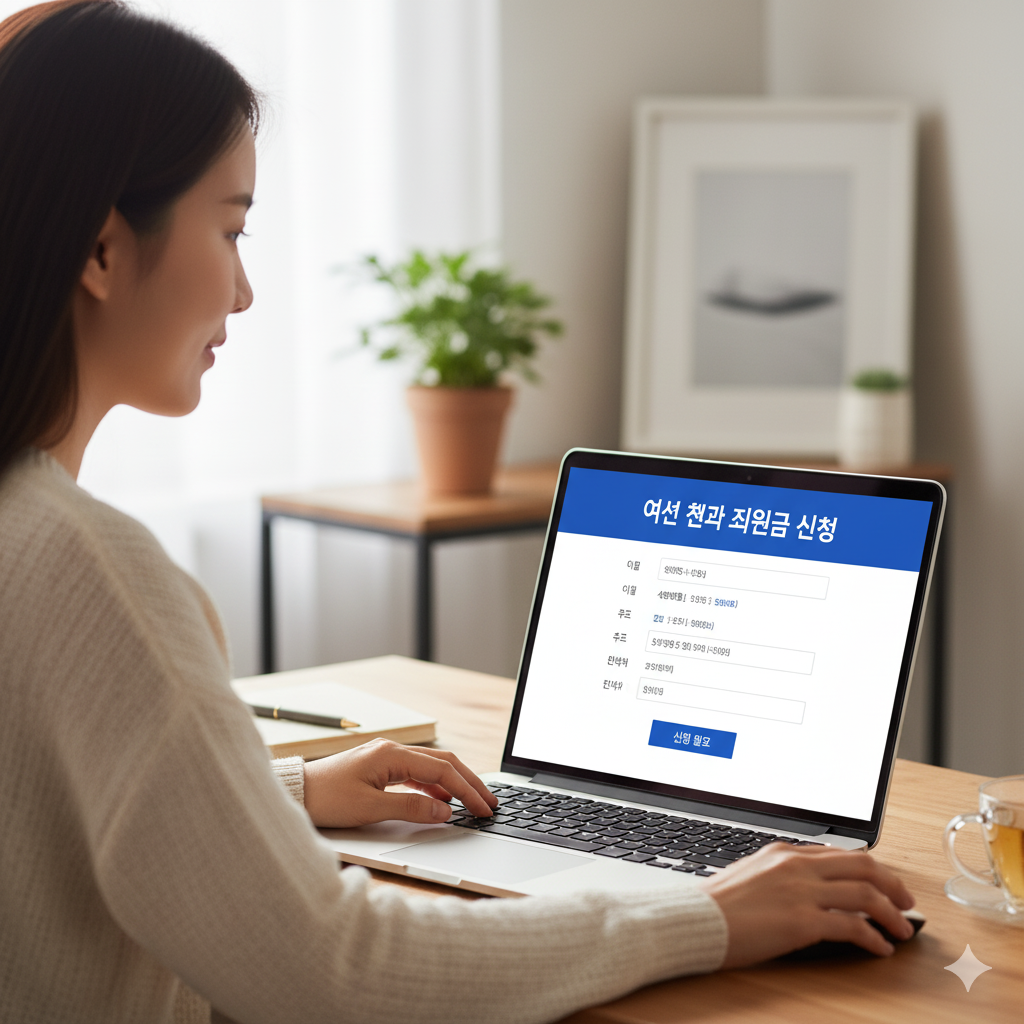 여성건강지원금 신청자